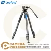 Leofoto LVM-324C+BV-10 4節扳扣碳纖維三腳架 + 油壓雲台 高175cm 公司貨