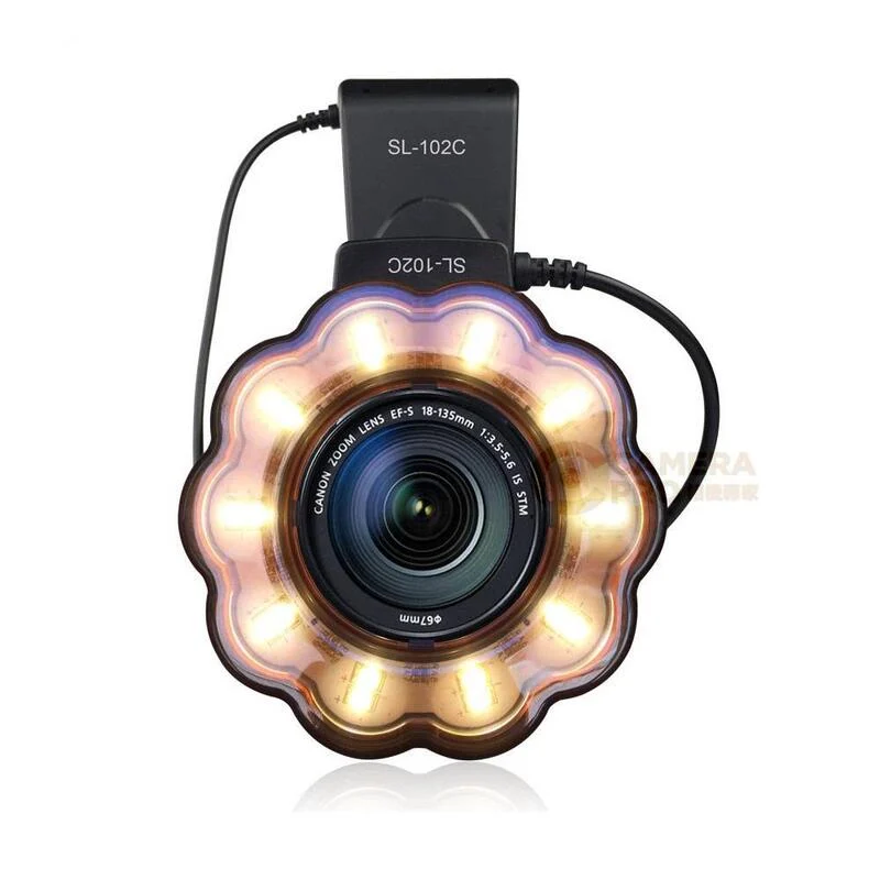 SL-102C 環形閃光燈 LED 補光燈 攝影燈 閃光燈 色溫6800K 環閃 牙醫 公司貨:圖片 5