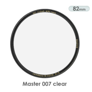B+W Master 82mm 007 Clear MRC 純淨濾鏡超薄高硬度奈米 捷新公司
