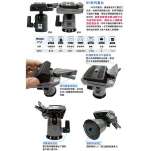BENRO 百諾 BH0 BH系列球型雲台 BH-0 勝興公司貨