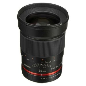 SAMYANG 35mm F1.4 AE for Canon EF 廣角鏡 手動鏡 正成公司貨 保固一年