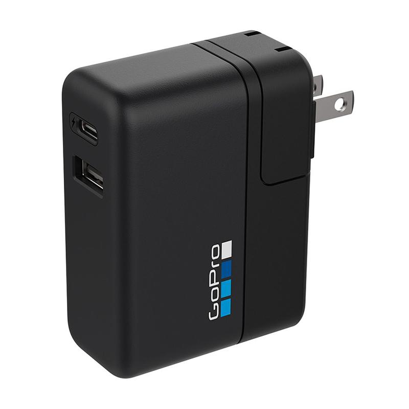 GoPro HERO 通用型雙連接埠充電器AWALC-002 雙USB插孔充電器公司貨