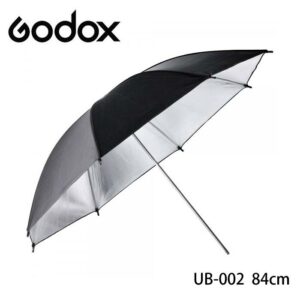 Godox 神牛 84cm 精美黑頂摺合銀色反光傘 黑銀反光傘 UB-002 公司貨