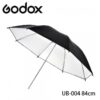 Godox 神牛 84cm 精美黑頂摺合白色反光傘 外黑內白反光傘 UB-004 公司貨