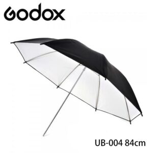 Godox 神牛 84cm 精美黑頂摺合白色反光傘 外黑內白反光傘 UB-004 公司貨