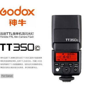 Godox 神牛 TT350C TTL機頂閃光燈 Canon TT350 可搭X2 送柔光罩 公司貨