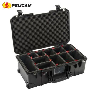 Pelican 1535 AirTP 超輕防水氣密箱(TrekPak隔板組) 拉桿帶輪 可手提登機 公司貨