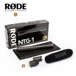 RODE NTG1 槍型麥克風 廣播 電影 降噪 收音錄音室 遠距 超指向 MIC 電容式 公司貨
