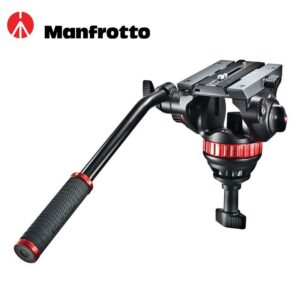免運 Manfrotto MVH502A 攝影油壓雲台 可搭546B 腳架 賞鳥 碗公型 錄影 公司貨