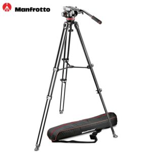 Manfrotto MVK502AM-1 輕量油壓攝影套組 專業錄影 離地式止滑板 公司貨