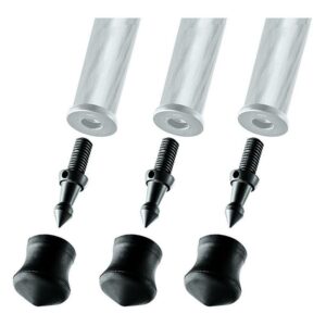 Gitzo GSF30S 橡膠 金屬兩用腳釘 一組3入 30mm 腳管適用 3/8 公司貨
