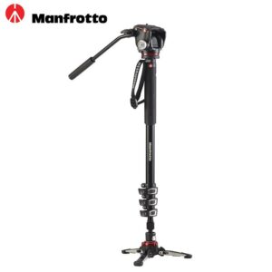 Manfrotto MVMXPROA42W 鋁製四節單腳架 雙向雲台套組 承重4KG 液壓底座 公司貨