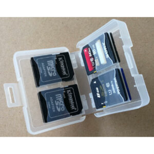 CameraPro 透明記憶卡盒 SD SDXC 內存卡收納盒 可收納8SD 方便攜帶 防塵