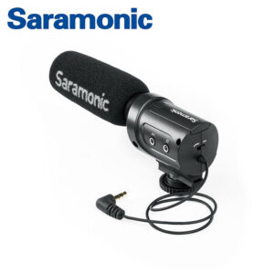 送防風毛套 Saramonic 指向性電容式麥克風 SR-M3 單眼相機 耳機即時監聽 勝興公司貨