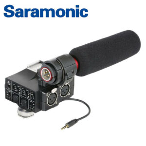Saramonic 雙聲道卡農接頭混音器套組 MixMic 單眼 攝影機 收音 錄影 XLR 勝興公司貨