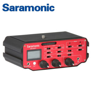 Saramonic 單眼相機 攝影機混音器 SR-AX107 音頻轉換器 雙軌 分配器 XLR 勝興公司貨