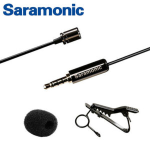Saramonic 領夾式 手機麥克風 SR-LMX1+ 全向型 適用iOS 安卓系列 勝興公司貨