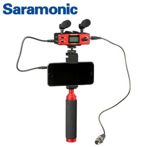 Saramonic 麥克風 手機收音介面 SmartMixer 含手柄/夾座 適用iOS 安卓 勝興公司貨