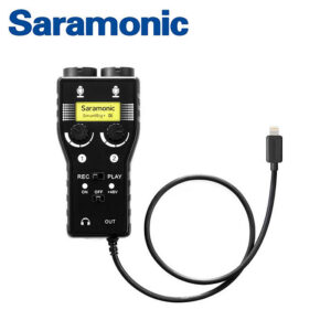 Saramonic 麥克風 手機收音介面 SmartRig+ Di 適用iOS 雙聲道 勝興公司貨