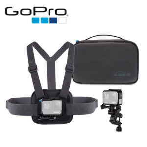 GoPro HERO 運動套件 AKTAC-001 圓桿固定座 胸前綁帶 保護攜帶包 公司貨