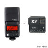 Godox 神牛 TT350N + X2 發射器 機頂閃光燈 Nikon 2.4G 送柔光罩 開年公司貨