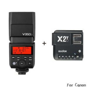 Godox 神牛 V350C + X2 發射器 Canon TTL鋰電機頂閃 公司貨