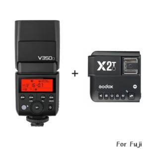 Godox 神牛 V350F + X2 發射器 Fuji TTL鋰電機頂閃 公司貨