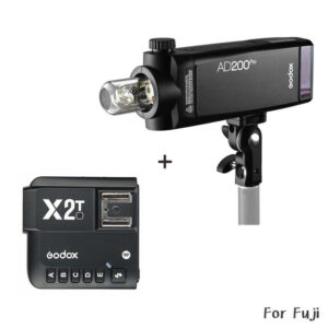 Godox 神牛 AD200Pro + X2 發射器 套組 For Fuji 外拍棚燈 開年公司貨