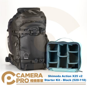 [預購] Shimoda Action X25 v2 超級行動後背包 黑色 520-118 公司貨