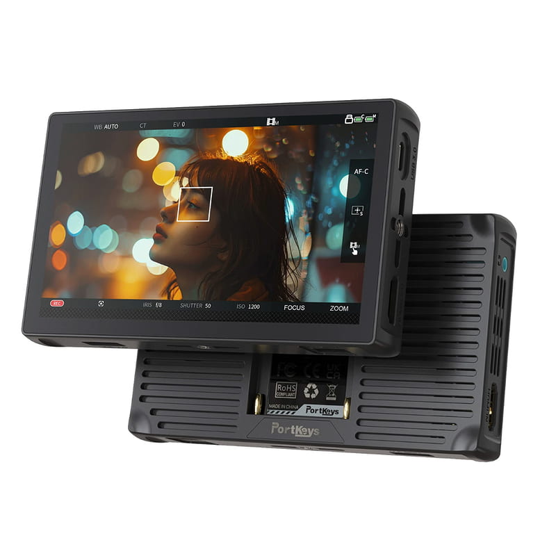 Portkeys LH5C 相機控制監視器 5.4英寸 監視螢幕 觸控對焦 無線控制 高亮監看:圖片 3