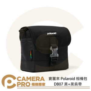 寶麗來 Polaroid 相機包 DB07 黑+黑肩帶 拍立得相機包 斜背包 側背包 公司貨