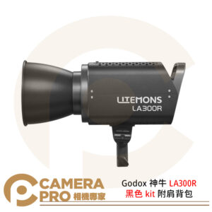 Godox 神牛 LA300R 黑色 kit 附收納包 RGB 全彩 LED 持續燈 保榮卡口 公司貨