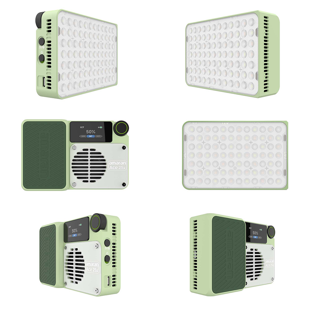Aputure amaran Ace 25x Kit 套組 雙色溫 口袋燈 炭灰色 快銀色 白色 粉紅色 綠色 公司貨:圖片 5