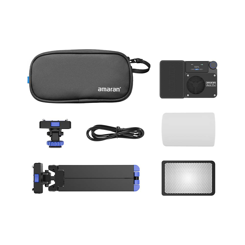 Aputure amaran Ace 25x Kit 套組 雙色溫 口袋燈 炭灰色 快銀色 白色 粉紅色 綠色 公司貨:圖片 7