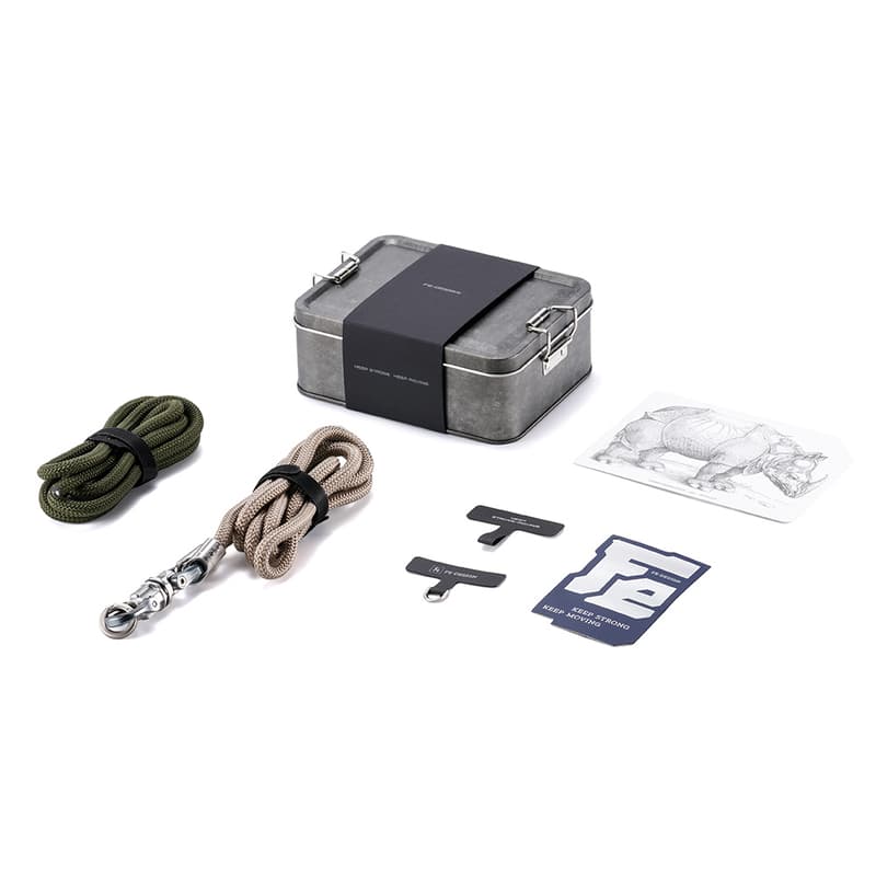 TILTA 鐵頭 FE-7MM 手機扣環掛繩組 150mm 可裁減 SGB 銀月色 GGB 暮雲灰 公司貨:圖片 5