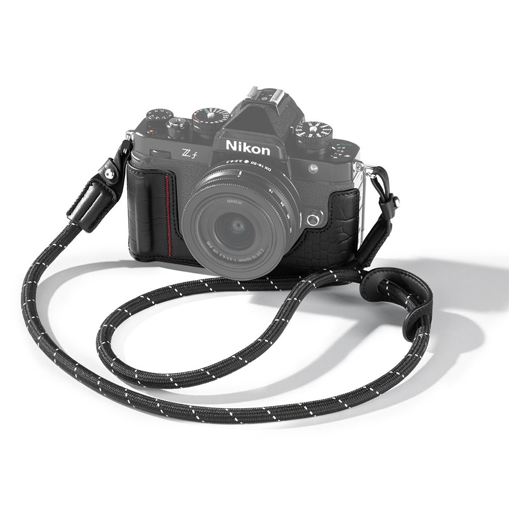 Smallrig 5095 黑色 Nikon Zf 相機皮套套件 半包皮套 含編織背帶 公司貨:圖片 2
