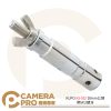 KUPO KS-032 28mm公頭帶M12螺牙 帶安全插銷孔 燈具配件 公司貨