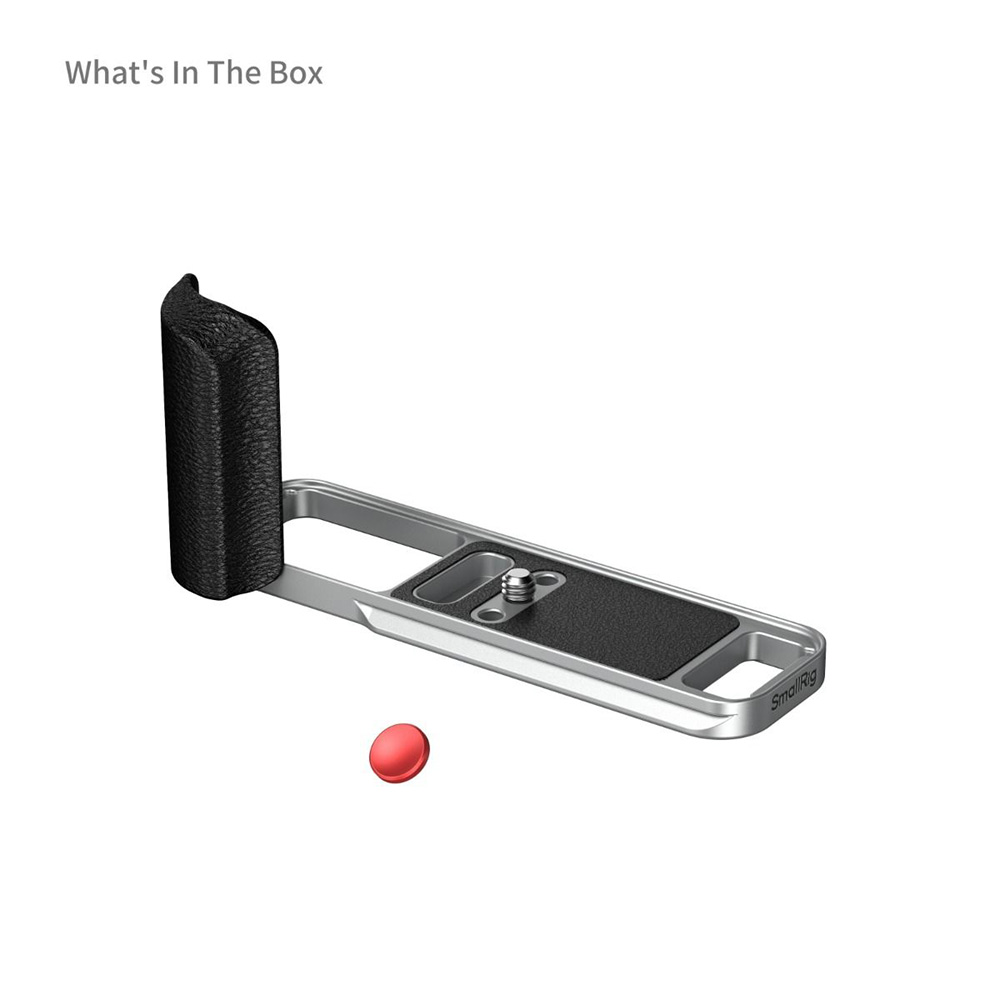 Smallrig 5447 銀色 矽膠L型手柄 富士 X-E5 阿卡底板 ARCA 拓展配件 公司貨:圖片 3