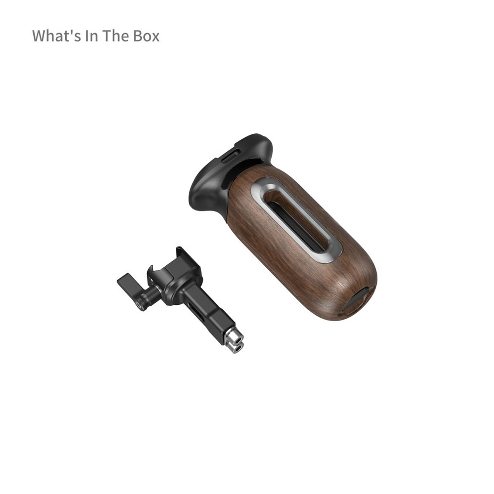 Smallrig 5239 木頭側手柄 滑槽 NATO 快拆 側手把 左右手通用 握把 公司貨:圖片 4