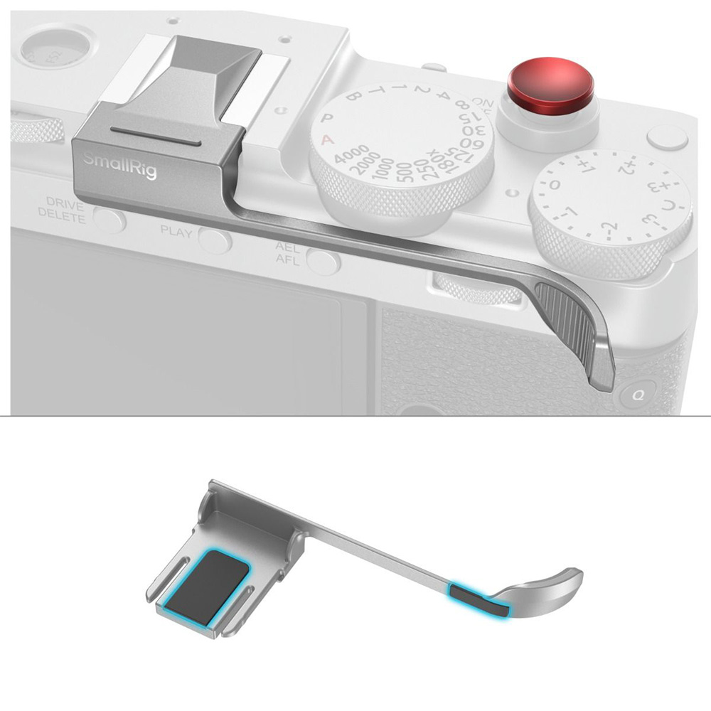 Smallrig 熱靴拇指手柄 富士 X-E5 5451 銀色 5452 黑色 公司貨:圖片 4