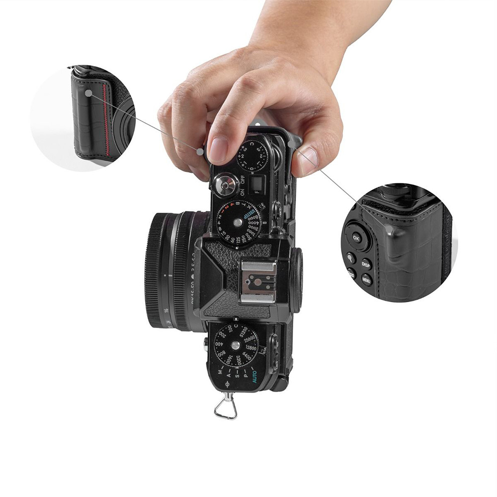 Smallrig 5095 黑色 Nikon Zf 相機皮套套件 半包皮套 含編織背帶 公司貨:圖片 6