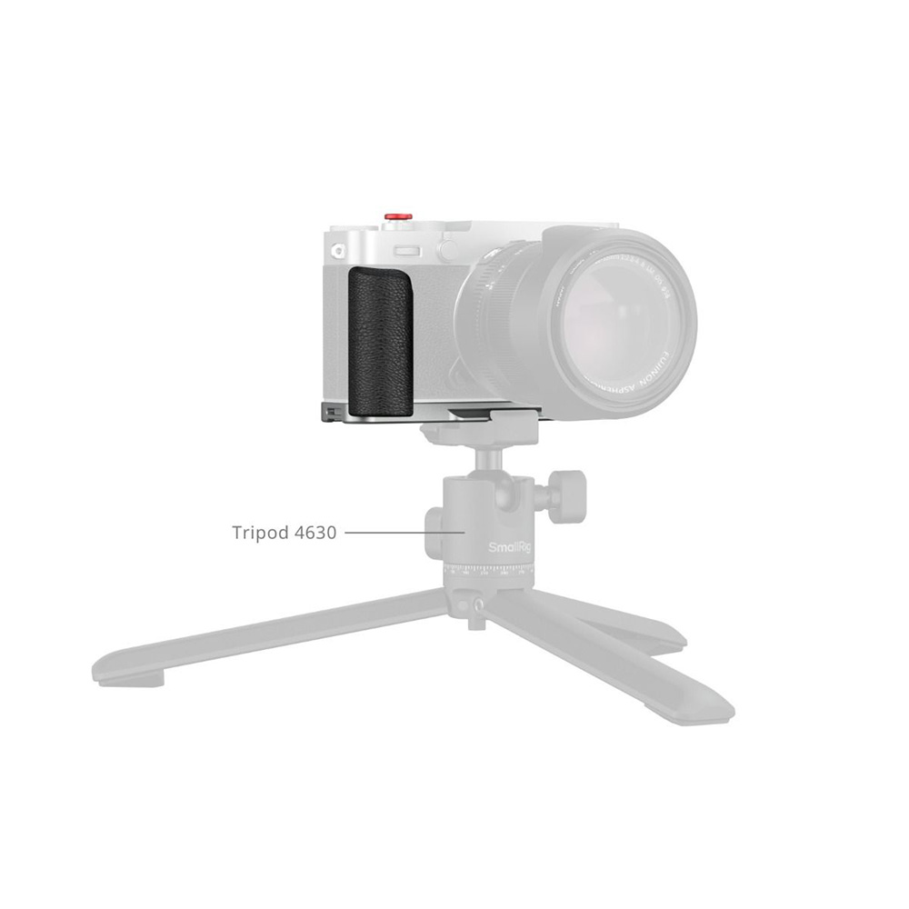Smallrig 5447 銀色 矽膠L型手柄 富士 X-E5 阿卡底板 ARCA 拓展配件 公司貨:圖片 6