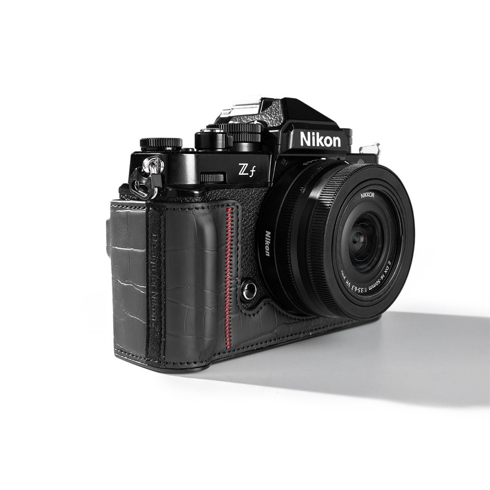 Smallrig 5095 黑色 Nikon Zf 相機皮套套件 半包皮套 含編織背帶 公司貨:圖片 7