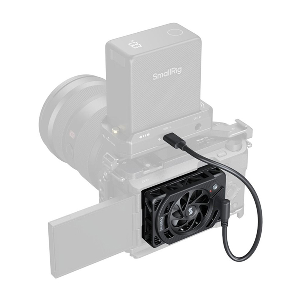 SmallRig 5152 相機散熱風扇 Sony 指定機型適用 兩檔散熱模式 最高7000轉/秒 公司貨:圖片 5
