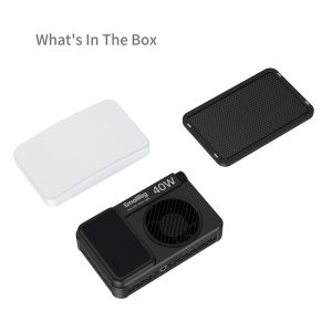 Alternative view of SmallRig 5359 RM40C 迷你LED攝影補光燈 40W輸出 全彩RGBWW 磁性安裝 公司貨