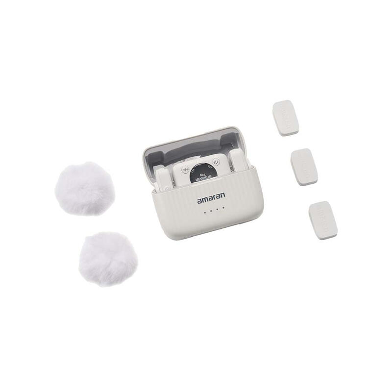 Aputure amaran Tag 無線領夾麥克風 USB-C 奶油白 White 公司貨:圖片 3