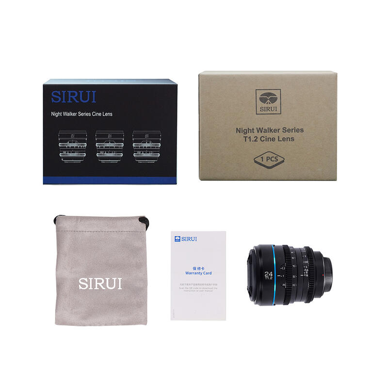 SIRUI 思銳 24mm T1.2 Night Walker 夜行者 S35 電影鏡頭 黑色 公司貨:圖片 5