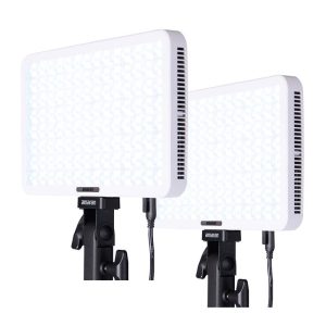 Alternative view of Aputure amaran Pano 60c 2-Light Kit RGBWW 全彩柔光平板燈雙燈套裝 黑白 公司貨