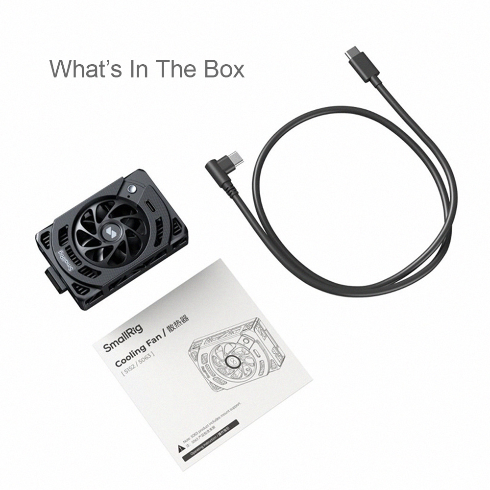 SmallRig 5152 相機散熱風扇 Sony 指定機型適用 兩檔散熱模式 最高7000轉/秒 公司貨:圖片 3