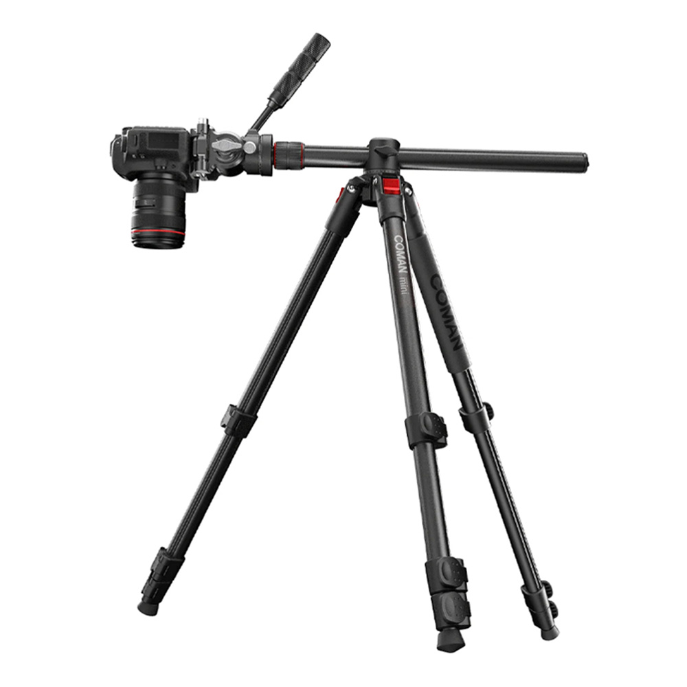 COMAN 科漫 KX3939MINI-V1 三腳架附油壓雲台 最高1810mm 最大承重5kg 公司貨:圖片 3